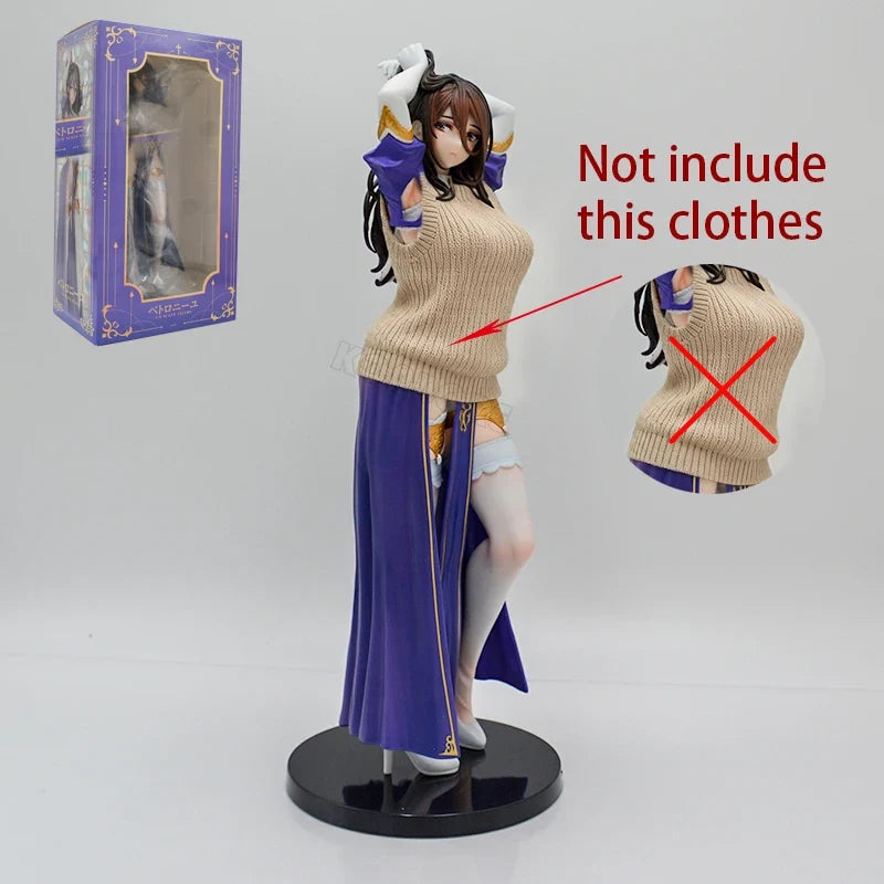 21cm SkyTube TOMO Wedding Dress Kamino Shizuku Anime Girl Figure Uzaki-chan wa Asobitai! Tsuki Uzak Action Figure Model Doll Toy