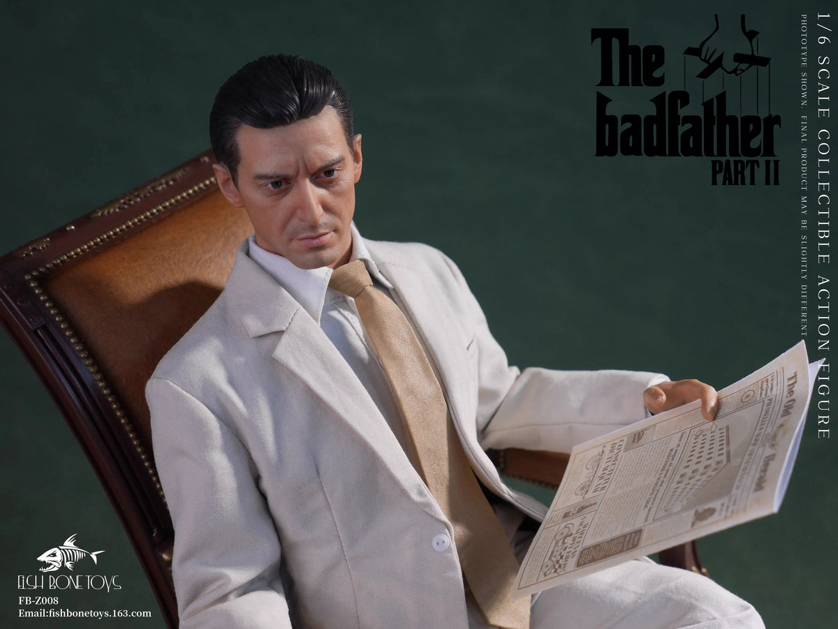 FISH BONETOYS 1/6 FB-Z008 Young Al Pacino Actor Action Figure 12inches Flexible Collection Doll