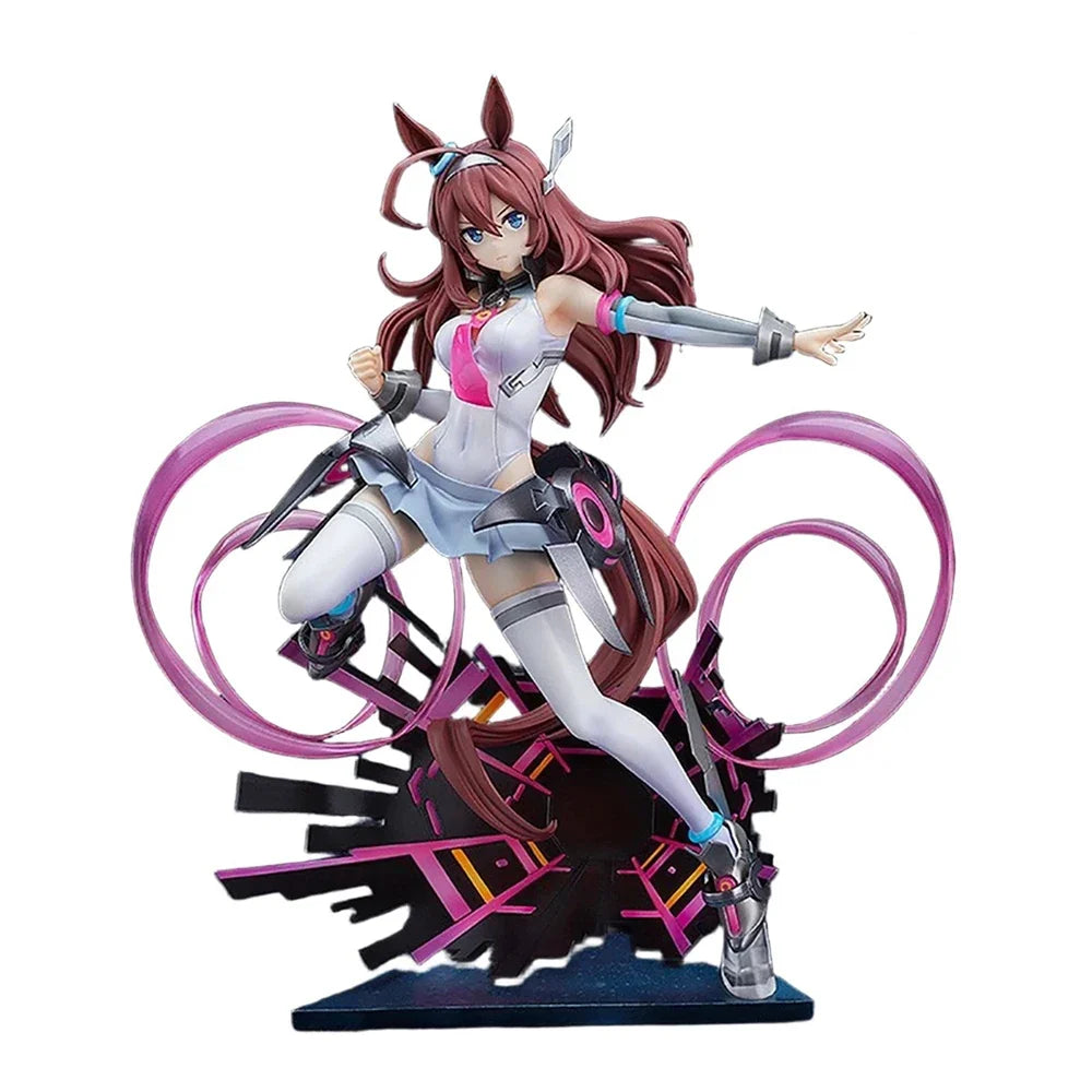 Genuine GSC 1/7 Scale Figure Umamusume Pretty Derby Mihono Bourbon The Chestnut Cyborg Original Statue Model