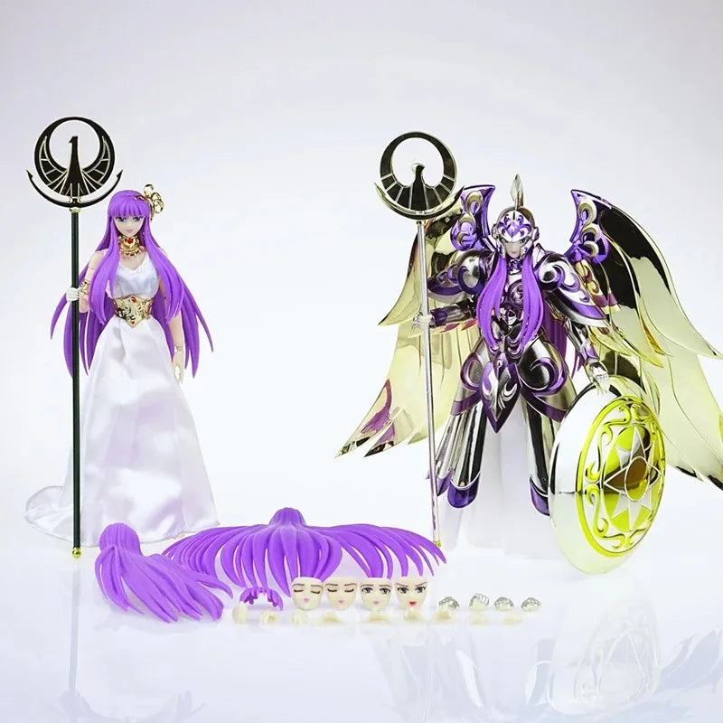 IN STOCK MST Model Saint Seiya Myth Cloth Athena Saori God Cloth with Casual Cloth Action Figure Knights of The Zodiac Toys Gift