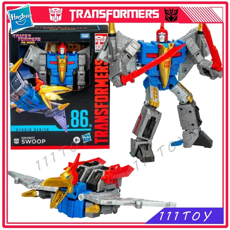 In Stock Hasbro Transformers Classic Toys The Movie1986 SS86-26 Leader Swoop Action Figure Robot Toy Collectibles Gifts Hobbies