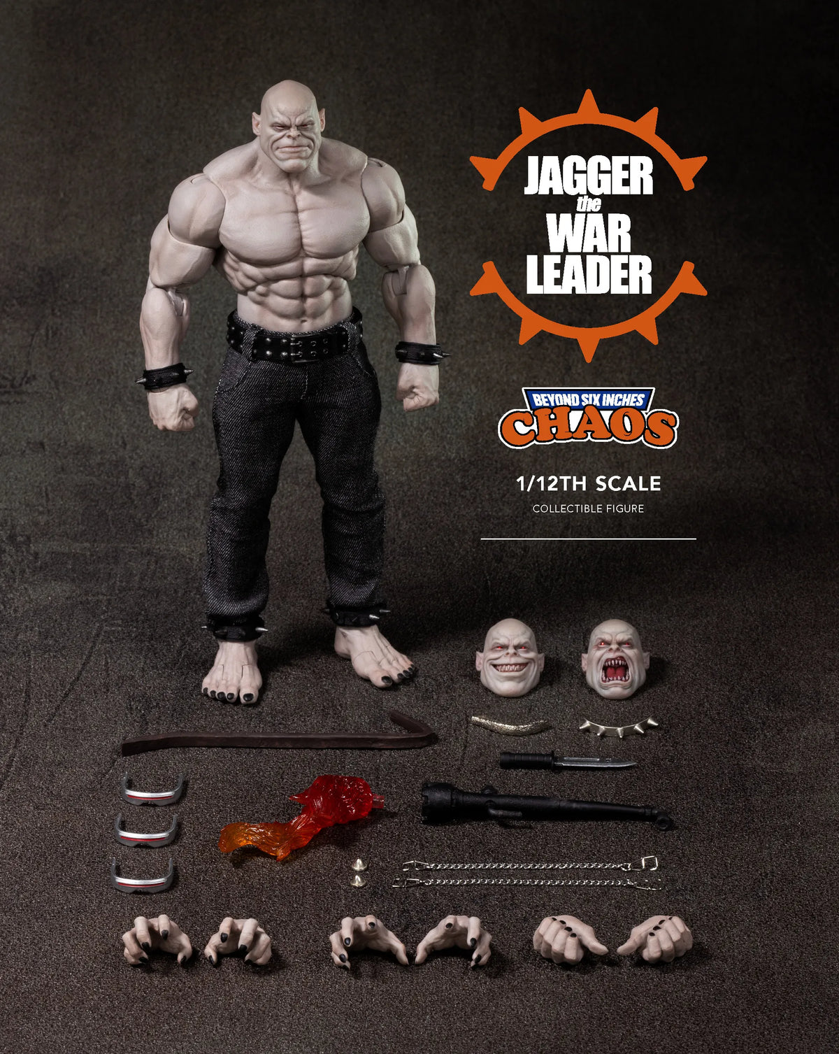 CHAOS Studio CHAOS-003 1/12 Scale Leader Gagel Mutant Leader Full Set For 6inches Action Figure Collectible Model Toys Gifts