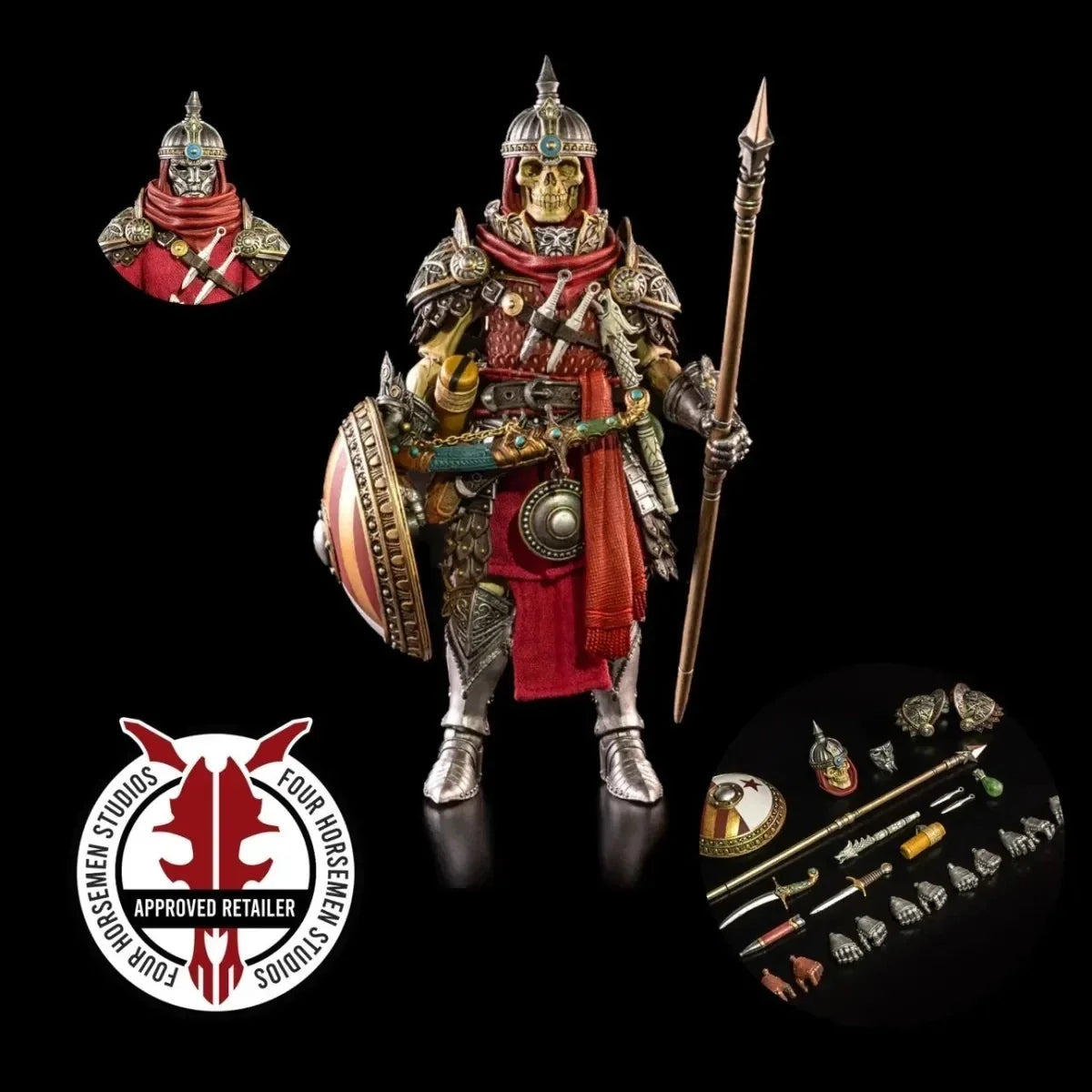 In Stock Mythic Legions Star Bear Wave Attlus 2.0 Undead 2.0 Faceless Assassin 1/12 Action Figure Collectible Model Ornament
