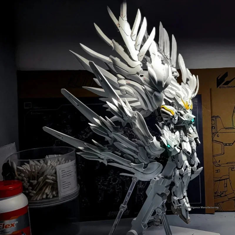 Sale Mg 1/100 Daban 8827 Snow White Prelude Fix Model Kit Xxxg-00ysw Wings Assembly Action Figures Plastic Model Custom Toys