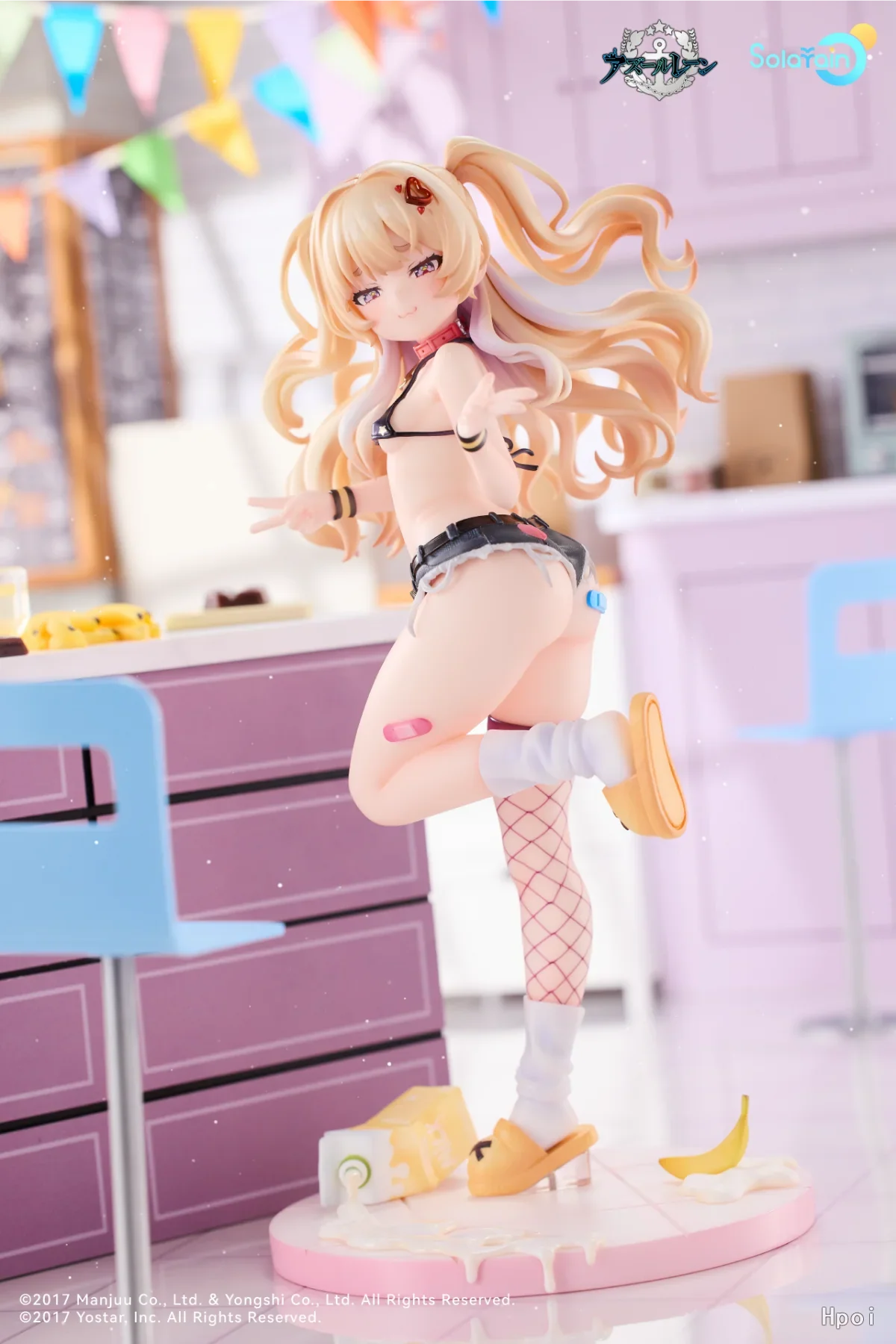 In Stock Original Azur Lane USS Bache Anniversary Illustration Ver. 1/7  Action Figure Anime Model Toys Collection Doll Gift