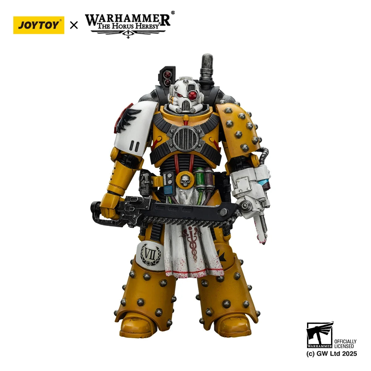 JOYTOY Warhammer 40k 1/18 Action Figures Imperial Fists Legion Apothecary