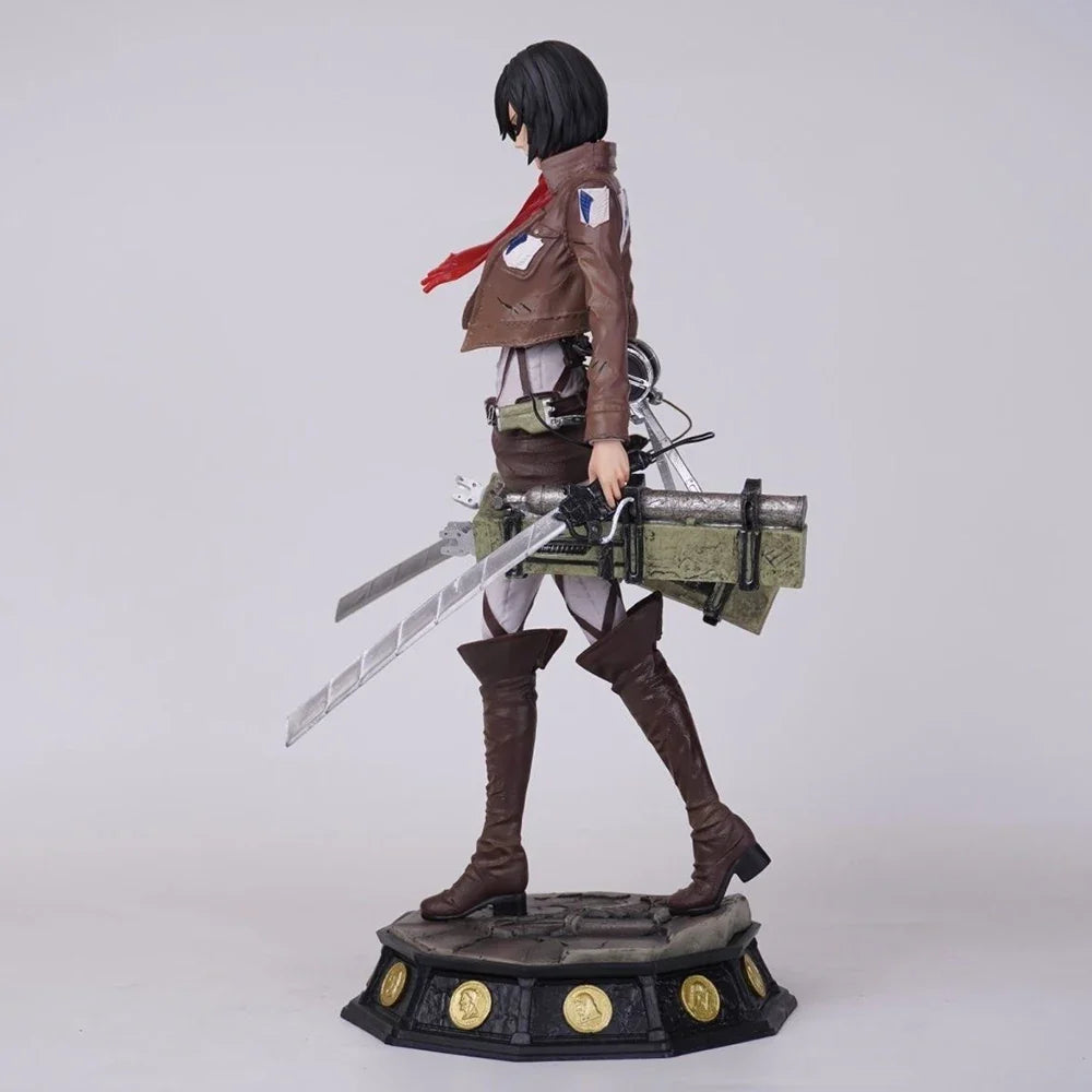 30cm Attack on Titan Mikasa Ackerman 1/6 PVC Action Figure Anime Figure Model Toys Collection Doll Gift