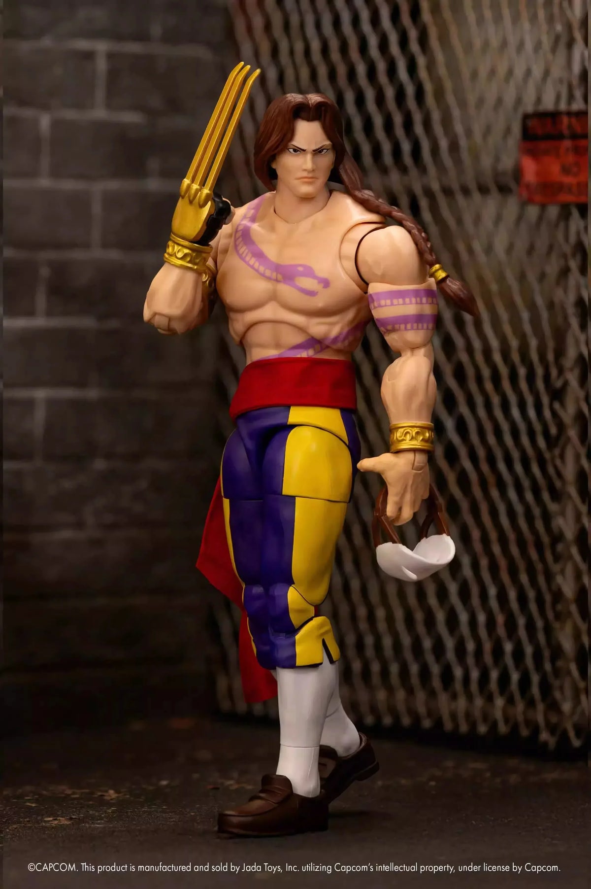 New In Stock Original Jada Toys 1/12 Street Fighter 4 Wave Baroque Sagat Blanca Action Figure Model Toy Ornament Holiday Gifts