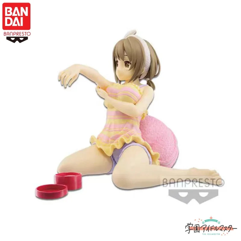 In Stock Original Bandai Banpresto The Idolmster Mimura Kanako Action Figure Doll Brand New Boxed Animation Peripherals Garage