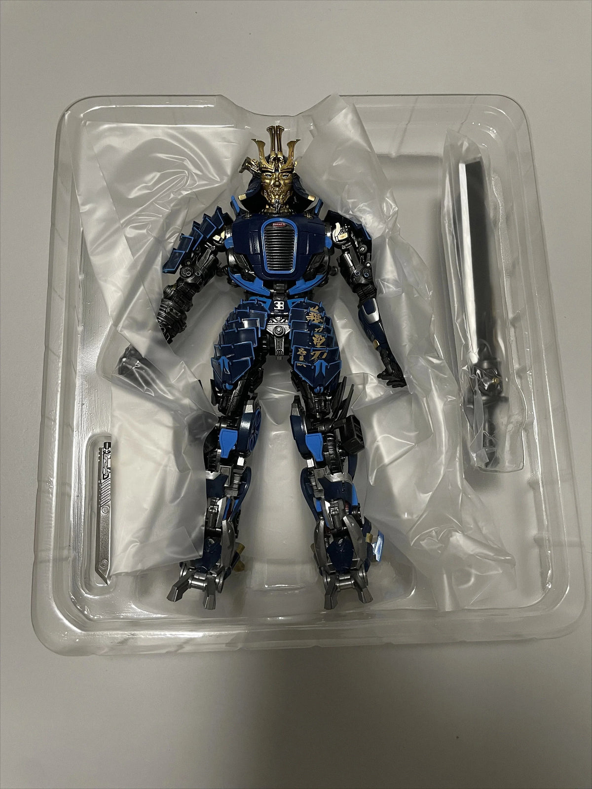 [In Stock] Hot-selling Toy Lastk Night LK-01 LK01 Blue Swordsman DLX Figure Set with Box, Boy's Birthday Gift, Collectible