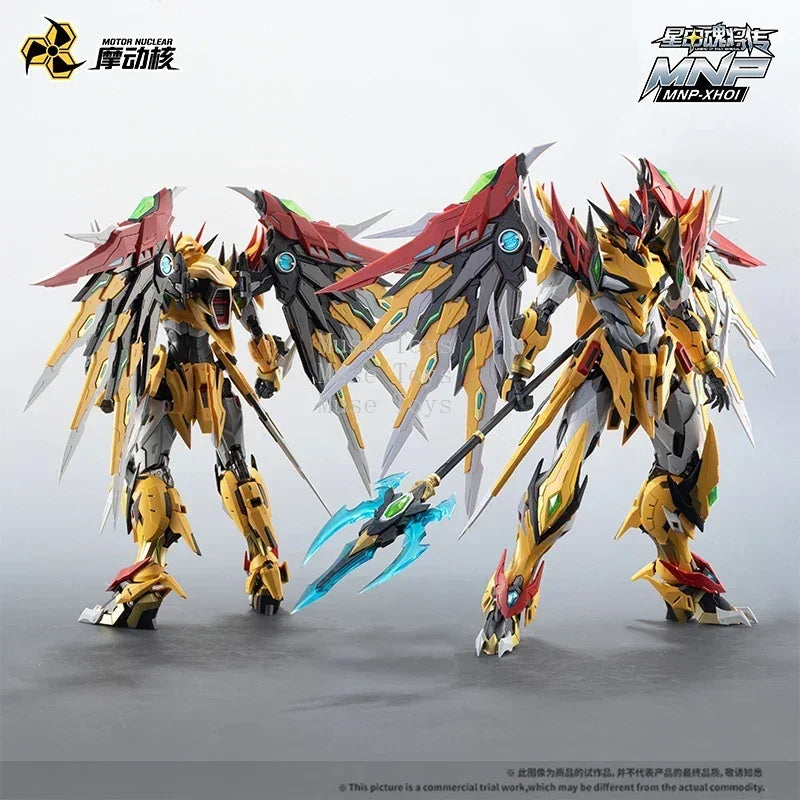 MNP-XH01 BAIQI MOTOR NUCLEAR Alloy Skeleton Assembly Model Kits Model Anime Action Mobile Suit Hobby GiftToys Boy Stuff  Figures