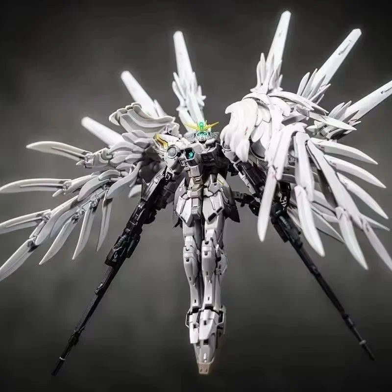 Sale Mg 1/100 Daban 8827 Snow White Prelude Fix Model Kit Xxxg-00ysw Wings Assembly Action Figures Plastic Model Custom Toys