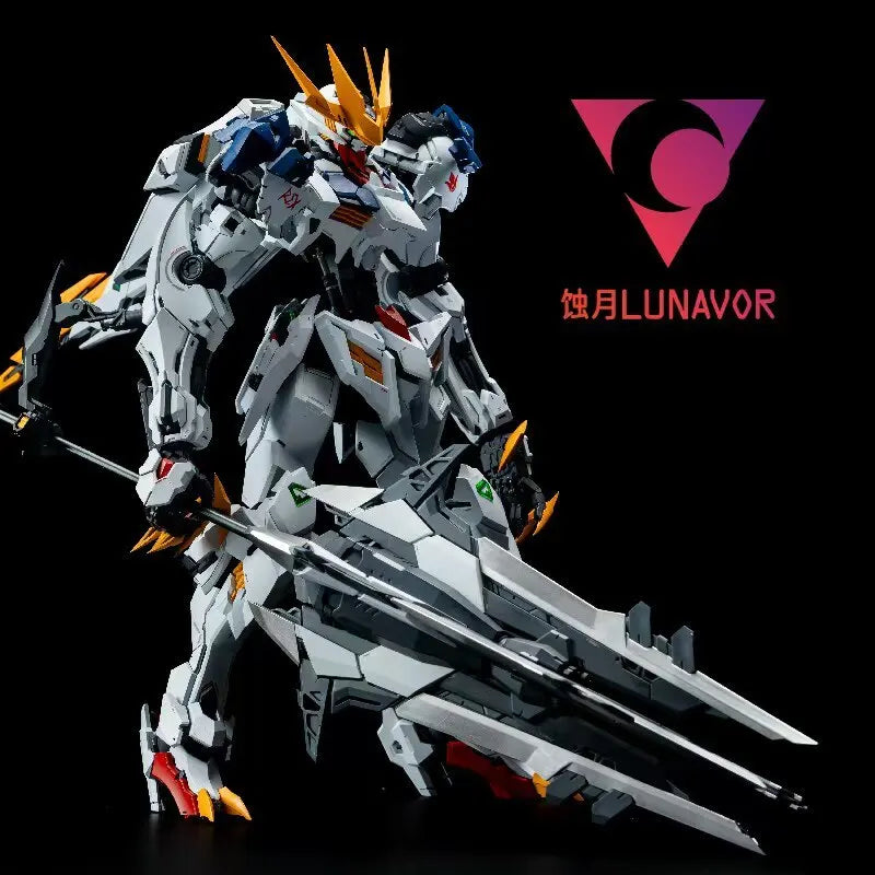IN STOCK LUNAVOR MG 1/100 Wolf King Barbatos ASW-G-08 GK Assembly Model Kits Action Figure Plastic Robot Toys Christmas Gifts