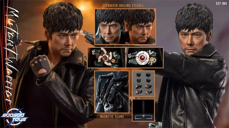 New Soosootoys 1/6 Scale Black Sun Mr. West Island Nanami Taro Action Figure Sst-061 In Stock Collectible Value Model Toys