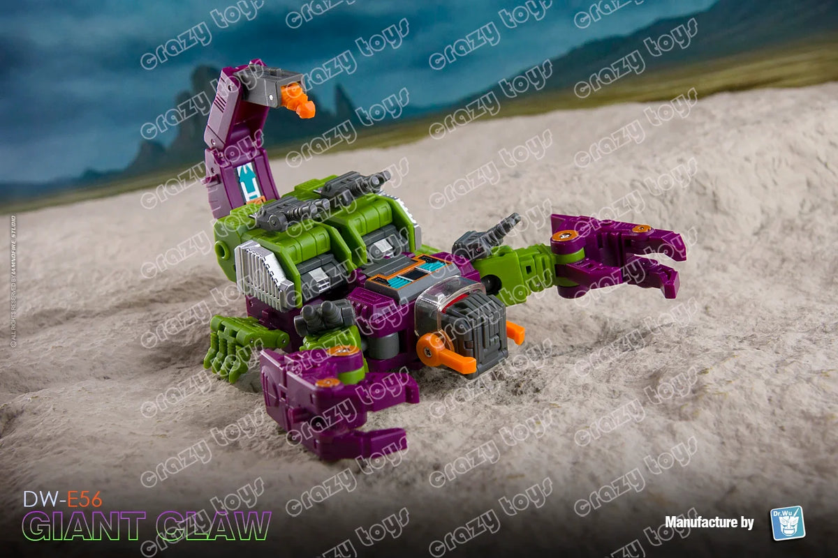 In Stock Dr.Wu DW-E56 DW-E56B DW-E56M Scorponok Mini Action Figure With Box In Stock January Arrival