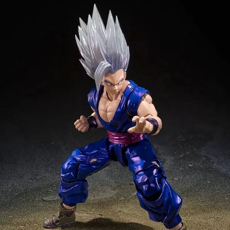 SHF Dragon Ball Exclusive: Son Gohan Beast Anime Action Figure | PVC Movable Super Saiyan Model | Collector's Edition