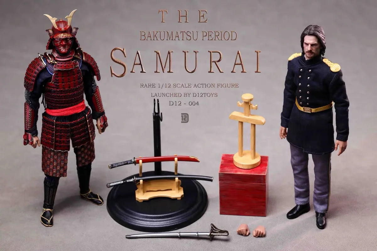 D12TOYS 1/12 6in Action Figure Palm Collection Series Japanese Shogun The Last Warrior Tom Cruise Toy Gift Decoration