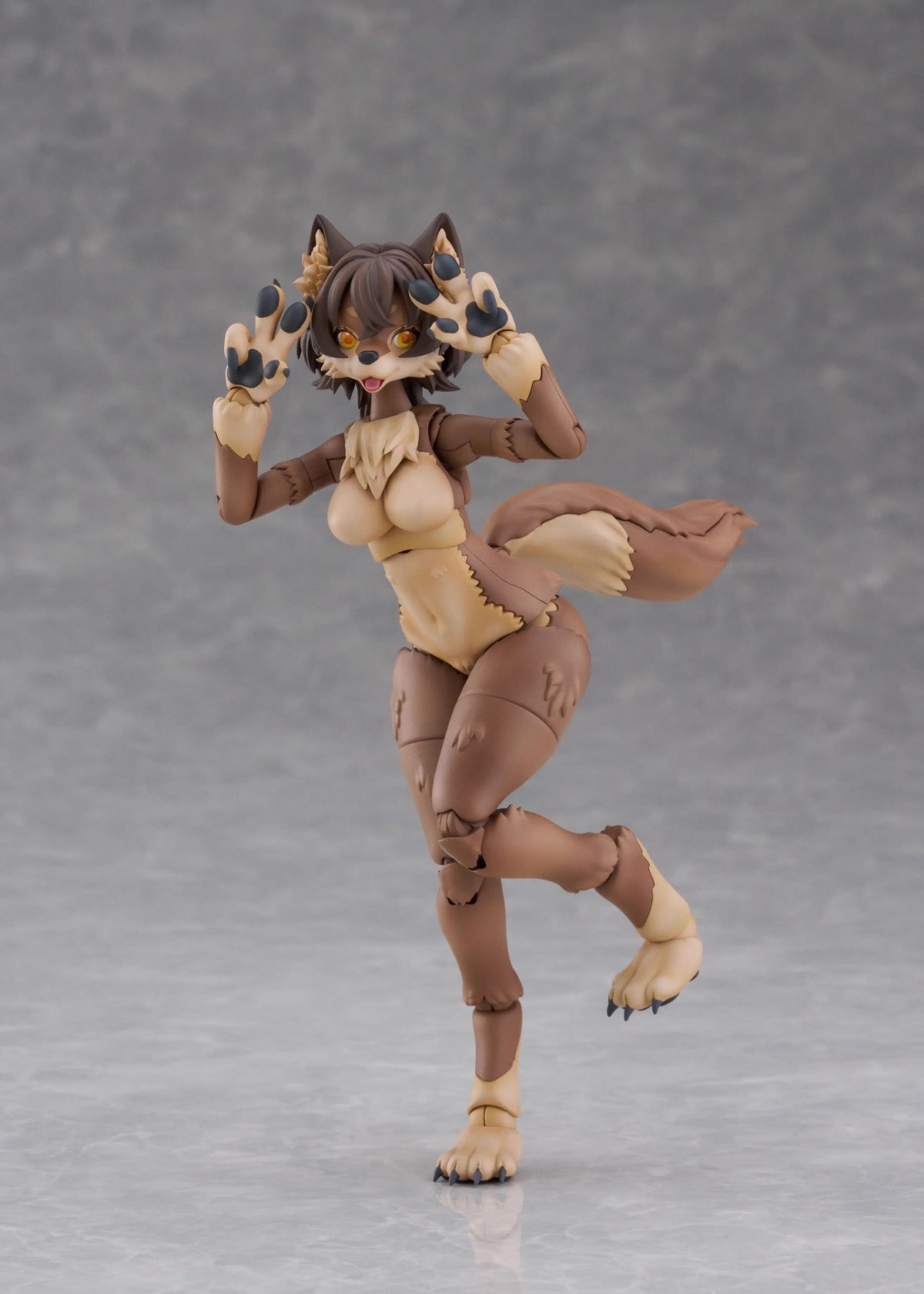 In Stock Genuine Qingdao Society Kemopla KP-01 02R KA-01 Gomani Japanese Wolf Glue-free Action Figure Model Toys Ornament