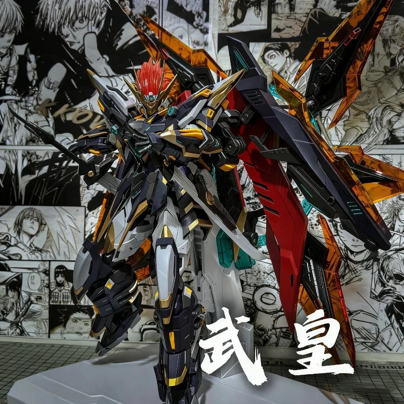 In-Stock SNAA Sovereign Series Martial Emperor 1/100 Mecha Assembly Model Kit Action Figures Trendy Toys Collect Ornaments Gifts