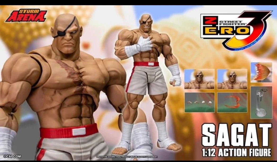 NEW Original Storm Toys ST ARENA3 1/12 ARENA KEN SAGAT RYU WF2025venue Limited Color Matching in Stock Anime Figures Model Toys