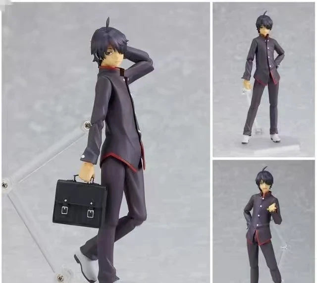 In Stock Original Bakemonogatari Koyomi Araragi figma 097 Max Factory Figure Action Figure Model Toy Character Doll Gift
