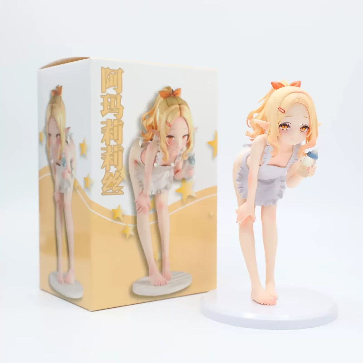 Nikukan Girl Maternal Flat Elf Amaryllis Gk Anime Action Figure Model Statue Pvc Collection Decor Desktop Ornament Toy Doll Gift