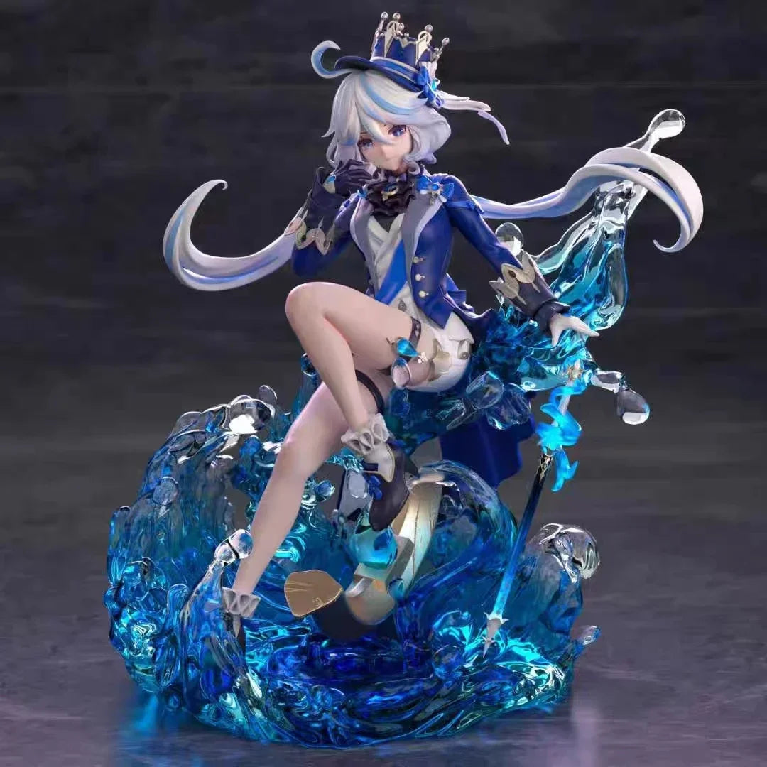 【Presale】Genshin Impact Action Figurals Furina Game Character Sculpture Anime Statue Figures Cartoon Collectible Model Toy