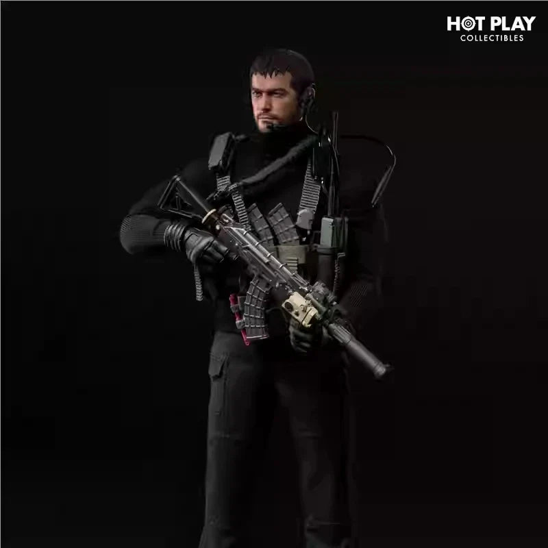 HOTP PLAY 1/12 HP001 Wolf Team Leader Action Figure Captain Wolf Hunter Deluxe Version Figures Model Doll Collection Statue Gift