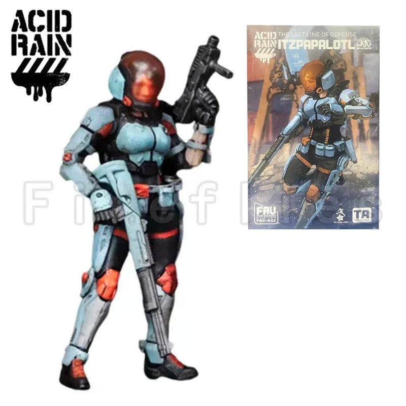 1/18 3.75inches Acid Rain Action Figure FAV-A52 Itzpapalotl Anime Collection Model Toy Free Shipping