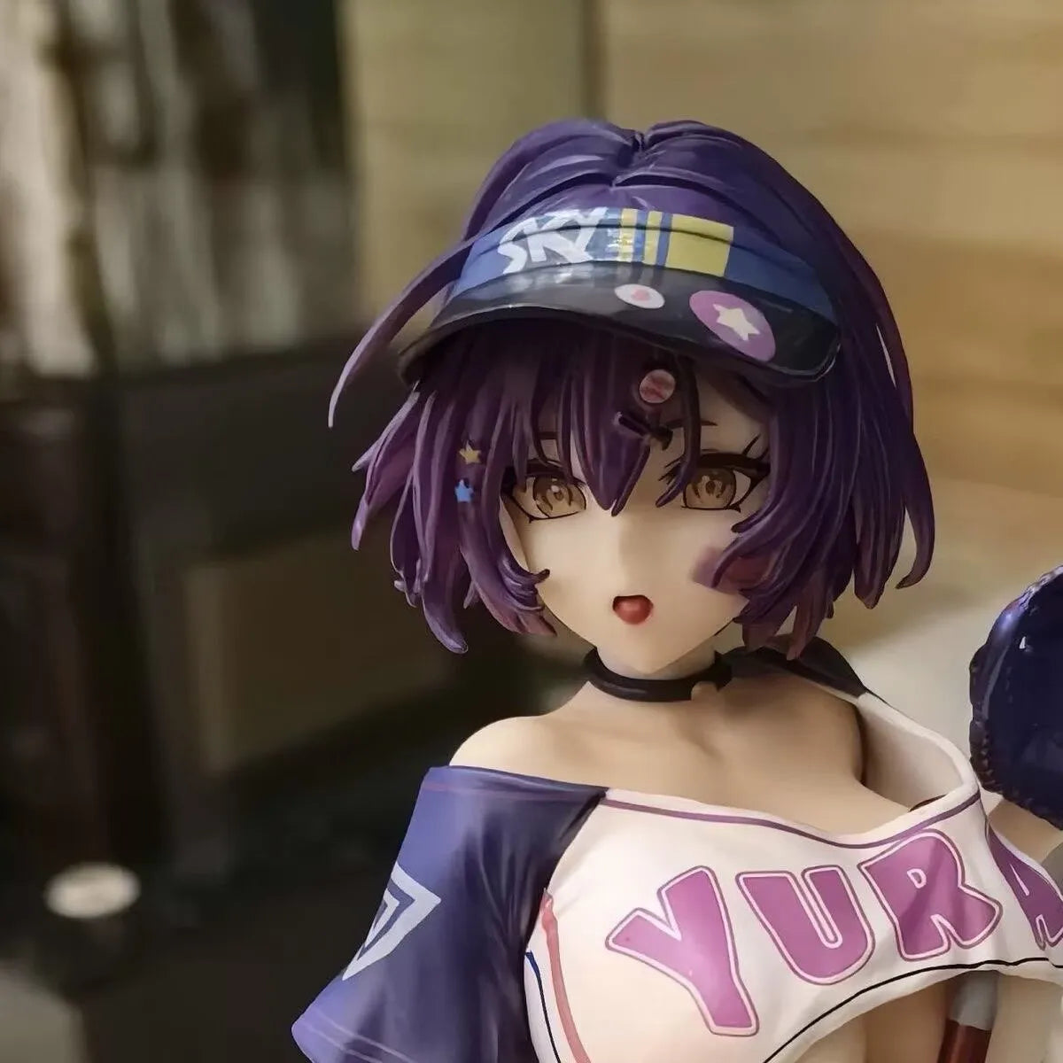 19Cm Baseball Girl Anime Figure Model Statue Desktop Decoration Ornament Collection Gift For Anime Fans Collectible Display Toy