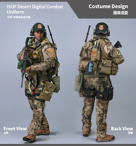 1/6 SoldierStory SS107 Special Operations Forces Army M249 Soldier Full Set Figures Collection Action Doll For Fans