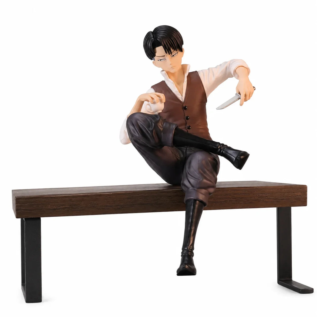 Attack on Titan Ackerman action anime figure Collectible Statue, Scale Figure Model, Dynamic Pose, Display Piece, Christmas Gift