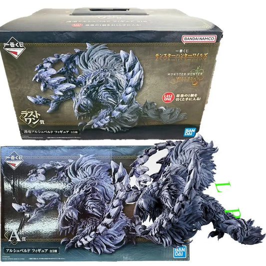In Stock Original BANDAI Ichiban Lottery Monster Hunter Wilds Arshfeld Anime Figure Model Genuine Boxed Toy