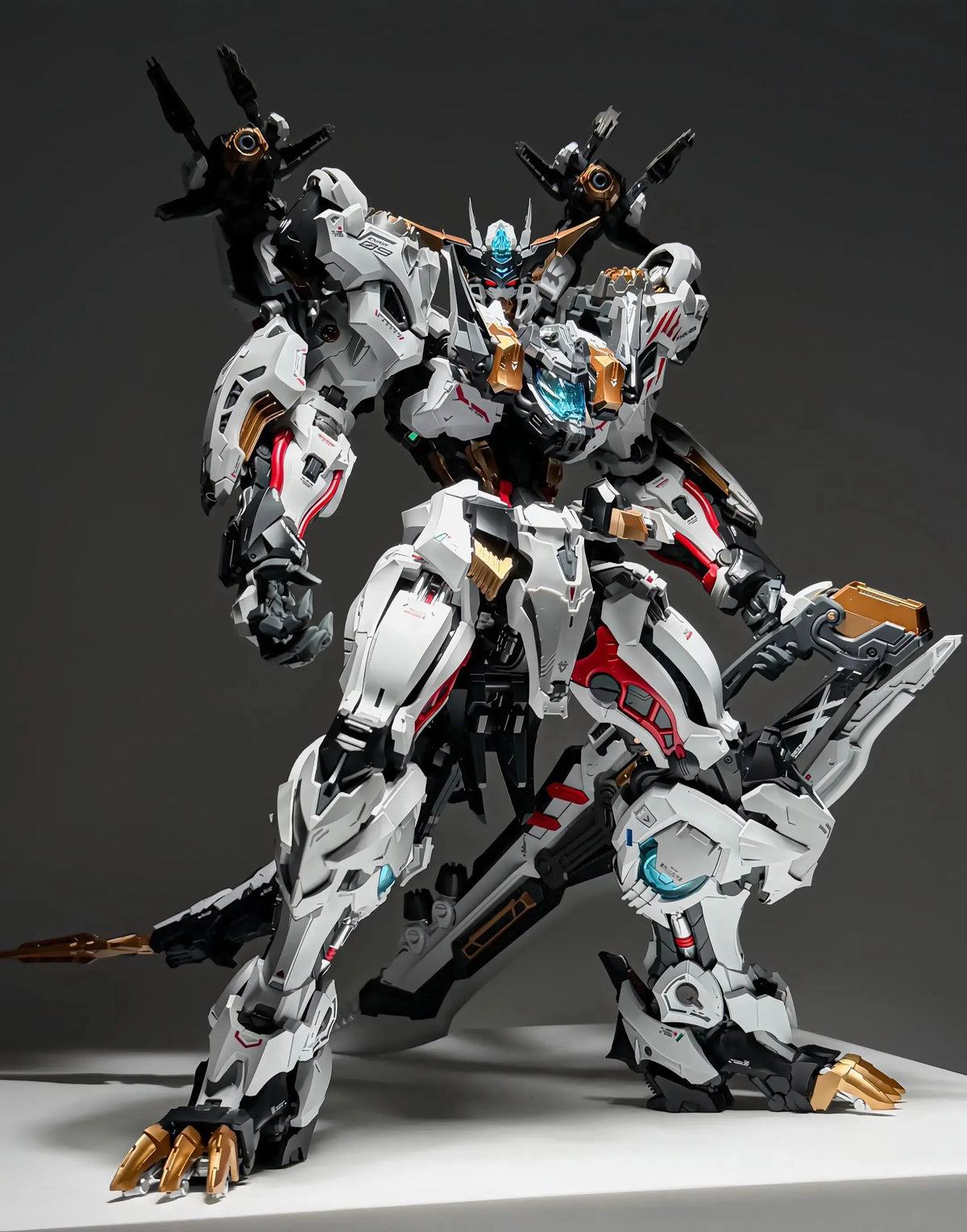 In Era+ Infinite Series Fenrir 1/72 Scale Plastic Model Kit, Original Mecha Collectible Building Model