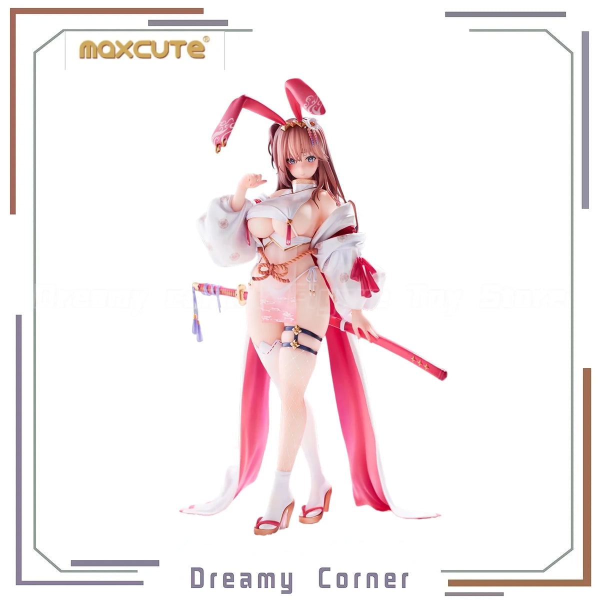 【In Stock】Original Maxcute USAMURAI Snow Rabbit Warrior -chan 1/6 Figure Toys Collection Model Ornaments