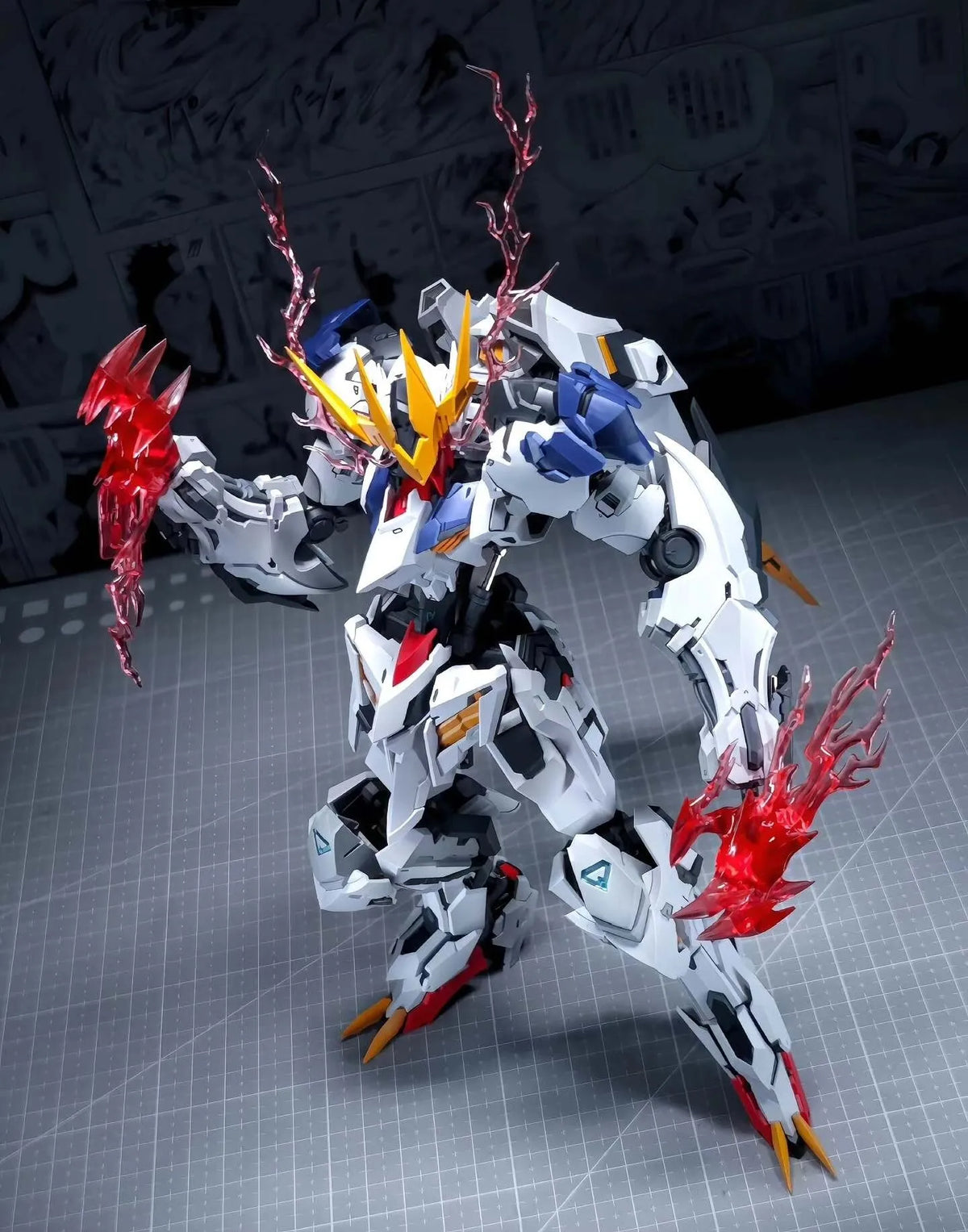 Wolf Model Barbatos Assembly Model Kit 1/100 Wolf Technology Alloy Skeleton Action Figure Doll Statue Collection Model Toys Gift