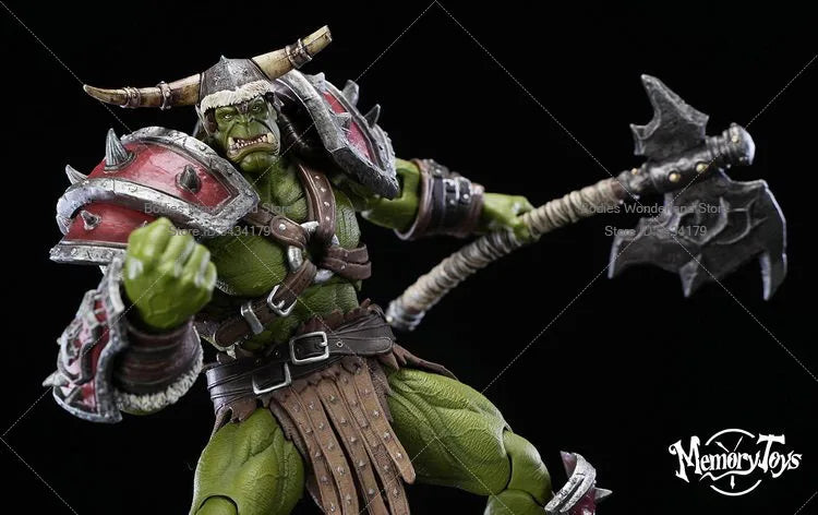In Stock Memory toys 1/12 Scale Soldier Horde Orc Mercenary Captain 20.5cm Action Figure Doll Collection
