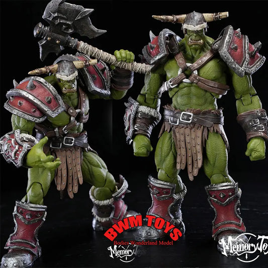 In Stock Memory toys 1/12 Scale Soldier Horde Orc Mercenary Captain 20.5cm Action Figure Doll Collection