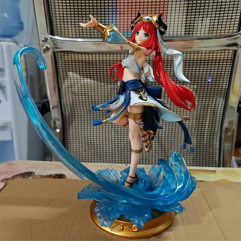 Female Dancer Nilu Garage Kit Action Figure - Two-Dimensional Cartoon Beautiful Model Ornament for Collectors And Gifts