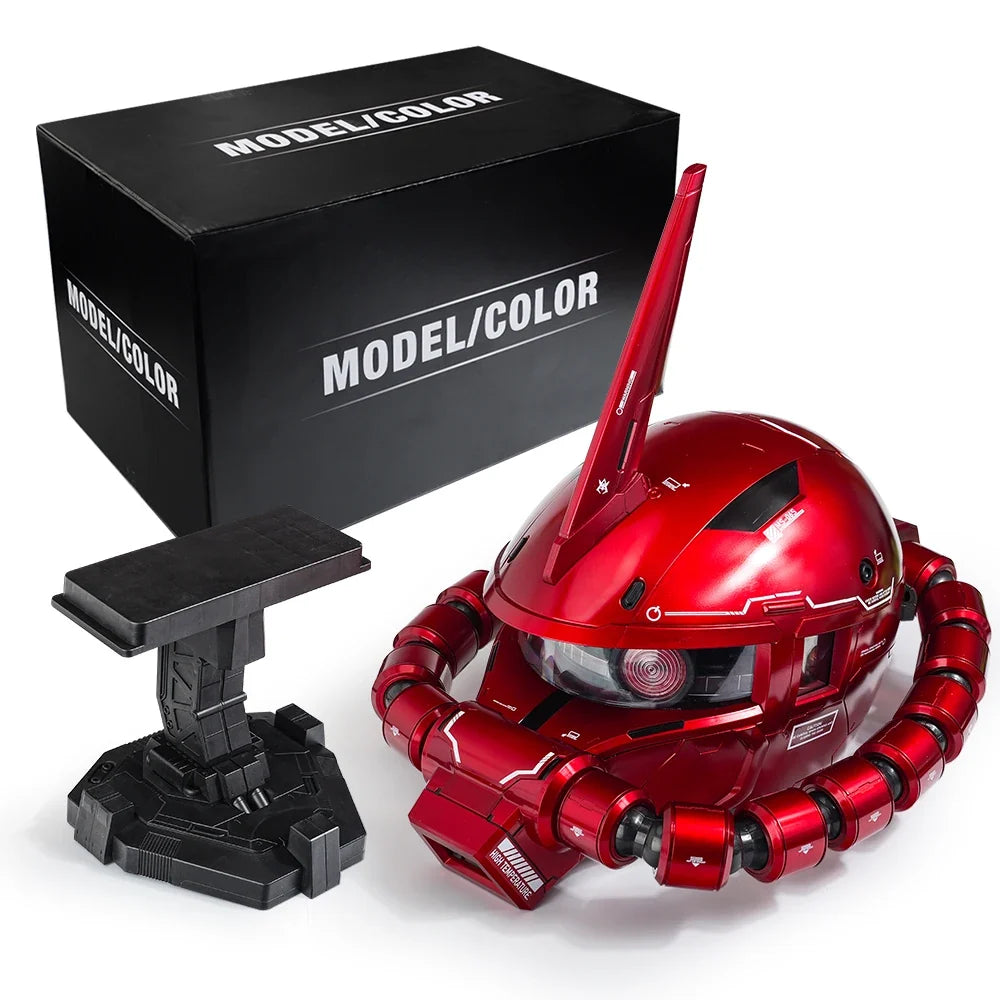 Zaku  Car Dashboard Ornament Touch Activated Finished Model With Movable Color Changing Led Eyes Gift For Boyfriend Collect