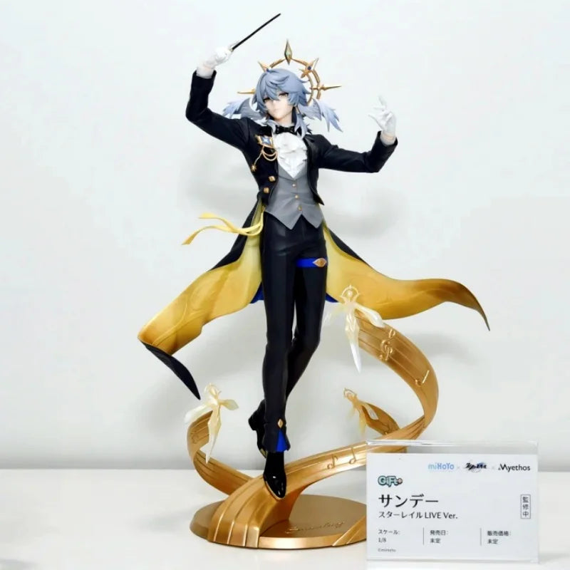 Myethos Honkai Star Rail Sunday Live Ver Anime Figure Official Collectible Conductor Style Model Toy Game Merch Gift For Fans