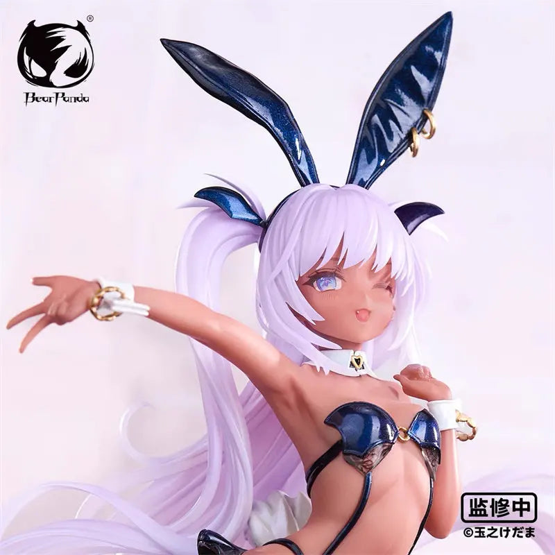 Magic Studio Bear Panda Anime Action Figure 1/6 Scale Lulum Kuromu Bunny Girl Double Set Mao Yu Milk Collection Display Model