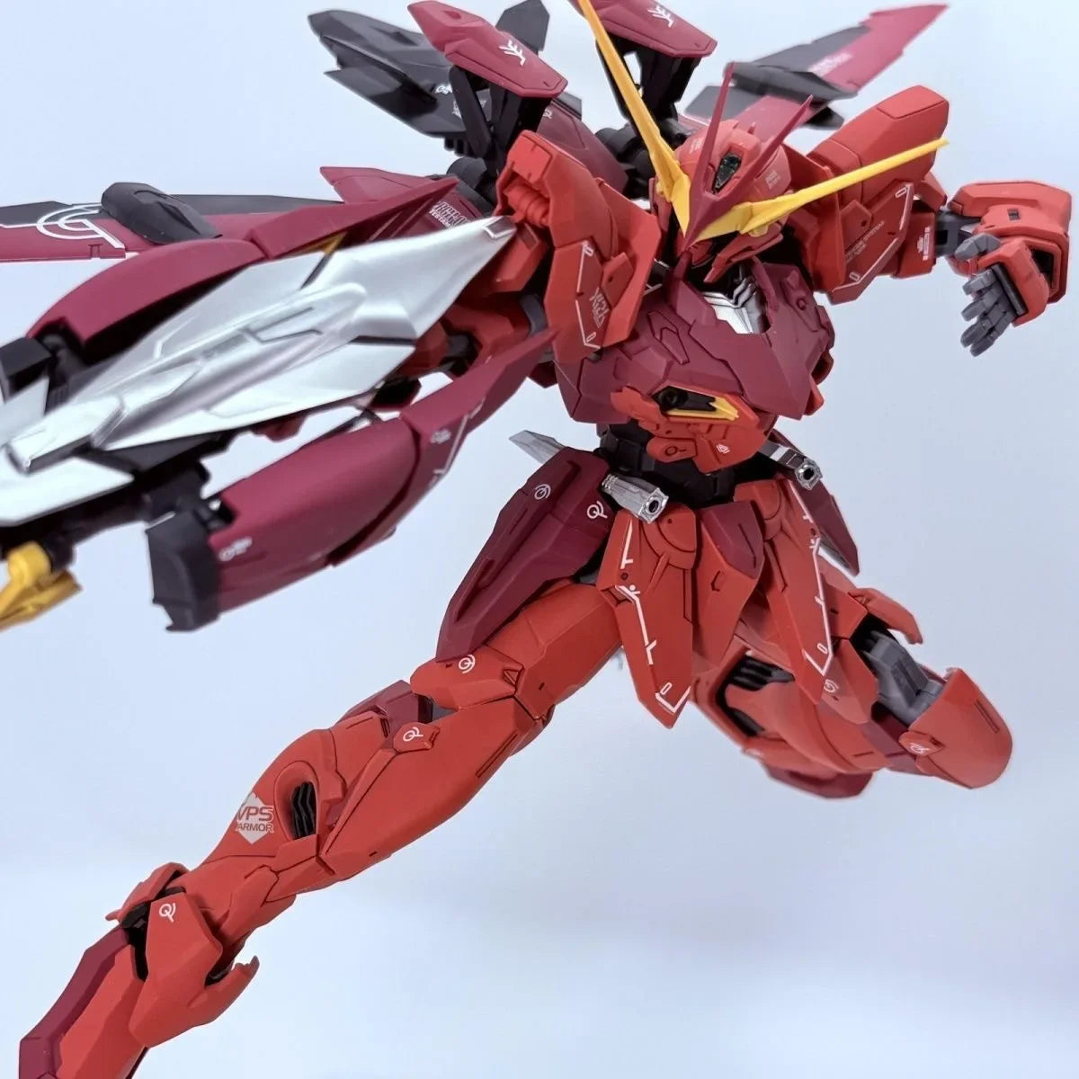 MENGHU Model  MG 1/100 PB ZGMF-X12A Testament red RGX-00 Assembly Model Kits  Anime Action Figure Robot Plastic Model Toys
