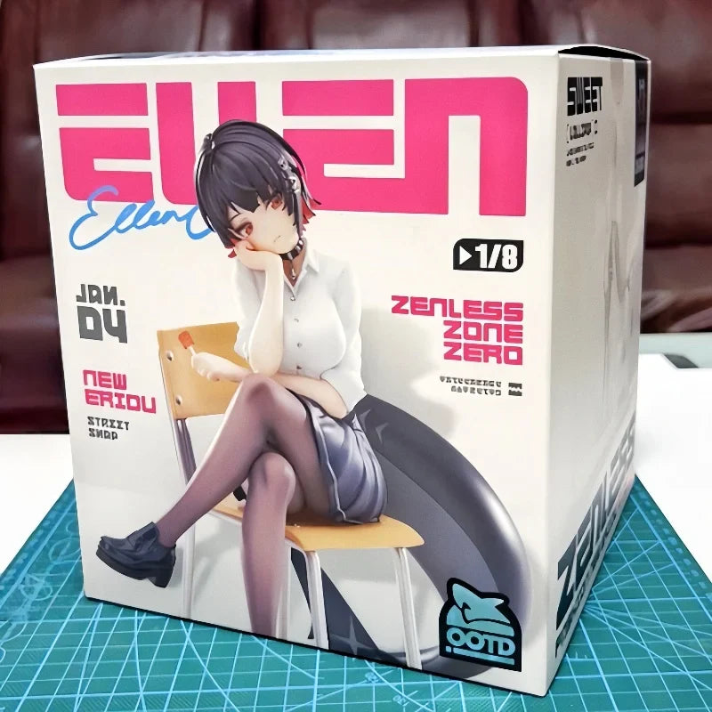 In Stock Original Ellen Joe From Monday To Friday Ver. Anime Figure Zenless Zone Zero Limepie Game Merch Desktop Collectibles