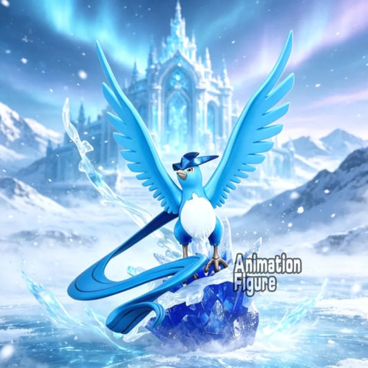 16cm/6.29in Anime Figure Articuno Pokemen Action Figures Pvc Statue Desktop Ornamen Collection Model Toys Gifts