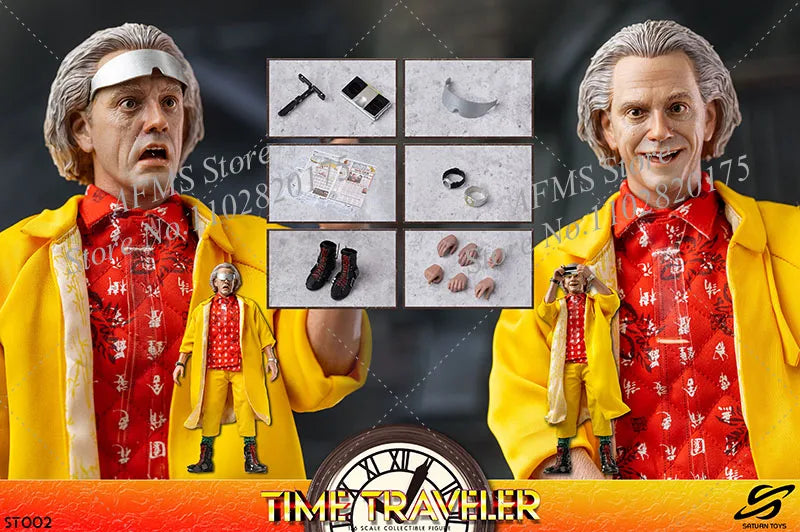 Saturn Toys ST002 1/6 Scale Collectible Figure Time Traveler Doctor Of Science 12Inch Men Soldier Action Figure Model Toys