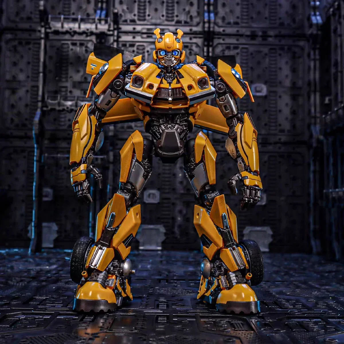 Toy W-01 Huang Xiaozai Movie Transformation 7 Big D Wasp Alloy Skeleton Transformation Toy Car
