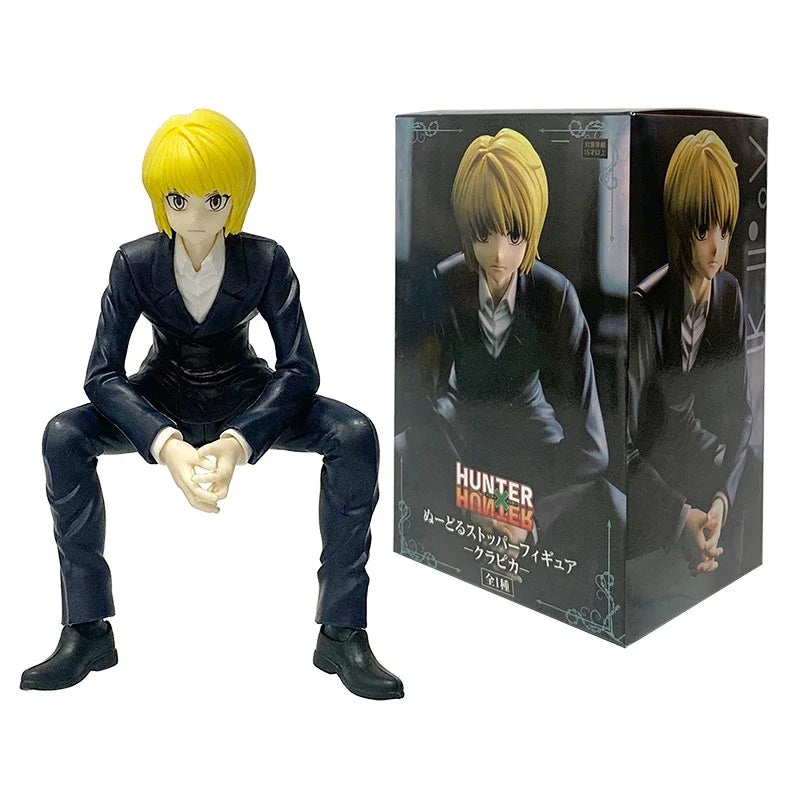 19cm/7.48in Hunter×Hunter Anime Figure Phantom Troupe Hisoka Action Figure Noodle Stopper Figurine PVC Collection Model Doll Toy