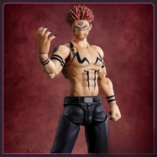 In Stock Original BANDAI Jujutsu Kaisen Ryomen Sukuna PVC Model Toys statue Garage Kit holiday gifts Megahouse Ornaments