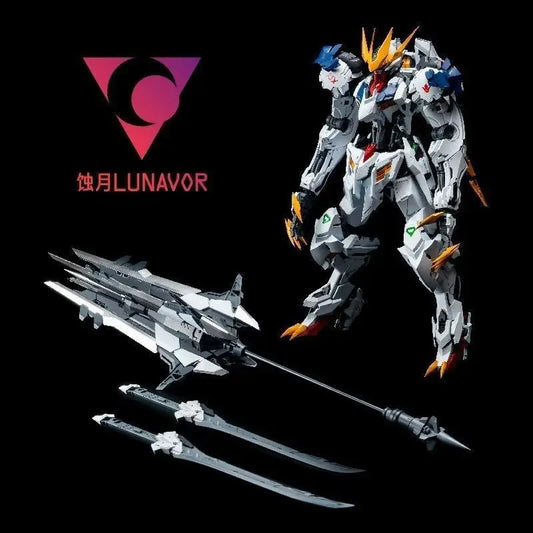 IN STOCK LUNAVOR MG 1/100 Wolf King Barbatos ASW-G-08 GK Assembly Model Kits Action Figure Plastic Robot Toys Christmas Gifts